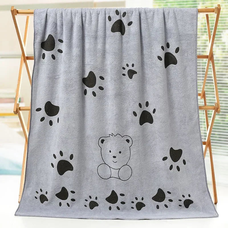 Cute Rabbit Microfiber Towel (70×140cm)