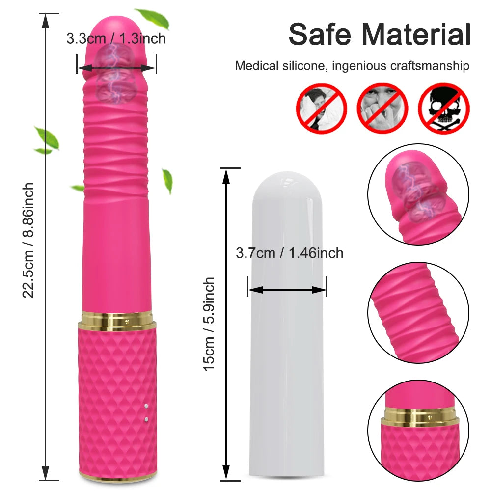 Women's Thrusting Vibrator & G Spot Simulator