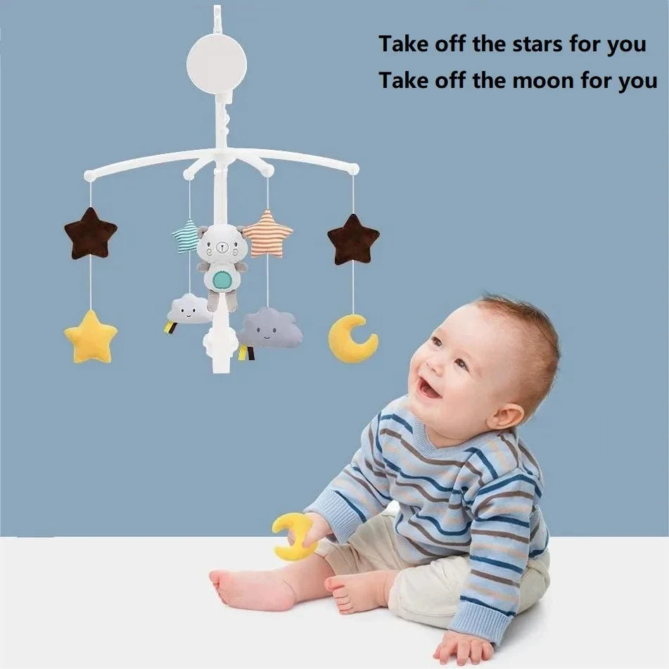 Baby Crib Mobile Bed Bell Rattle Toy