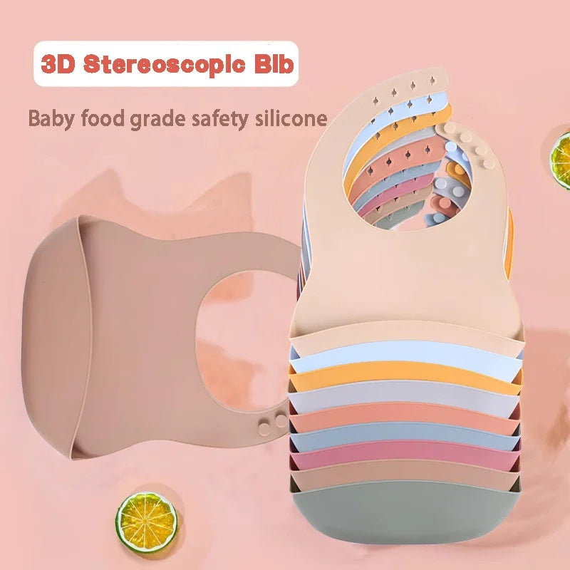 Waterproof Silicone Baby Bib