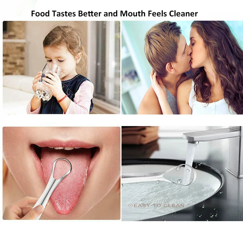 Stainless Steel Tongue Scraper