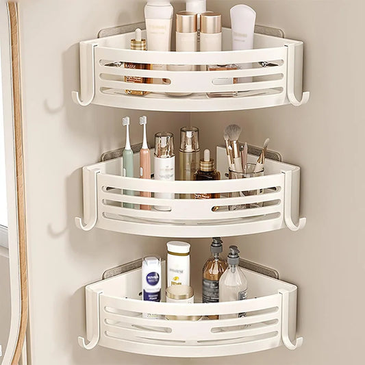 White Aluminum Organizer Shelf