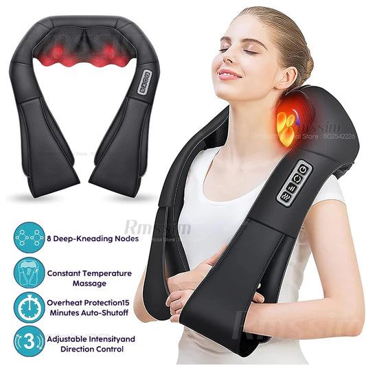 Heated Neck, Shoulder and Back Massage