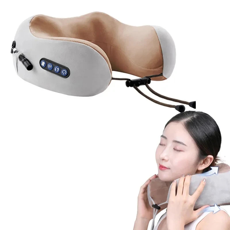 U-Shaped Neck Massage Pillow