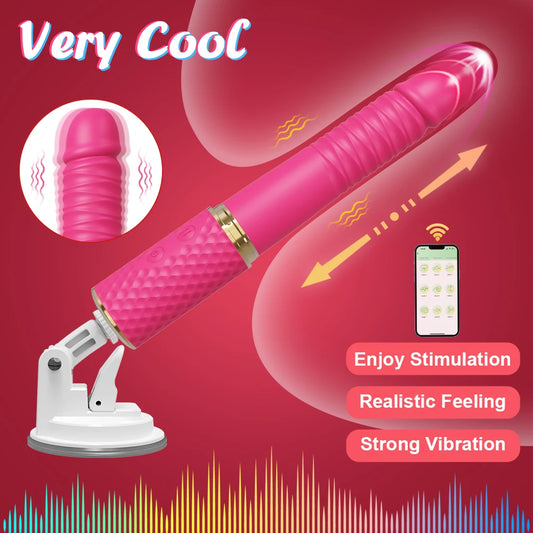 Women's Thrusting Vibrator & G Spot Simulator