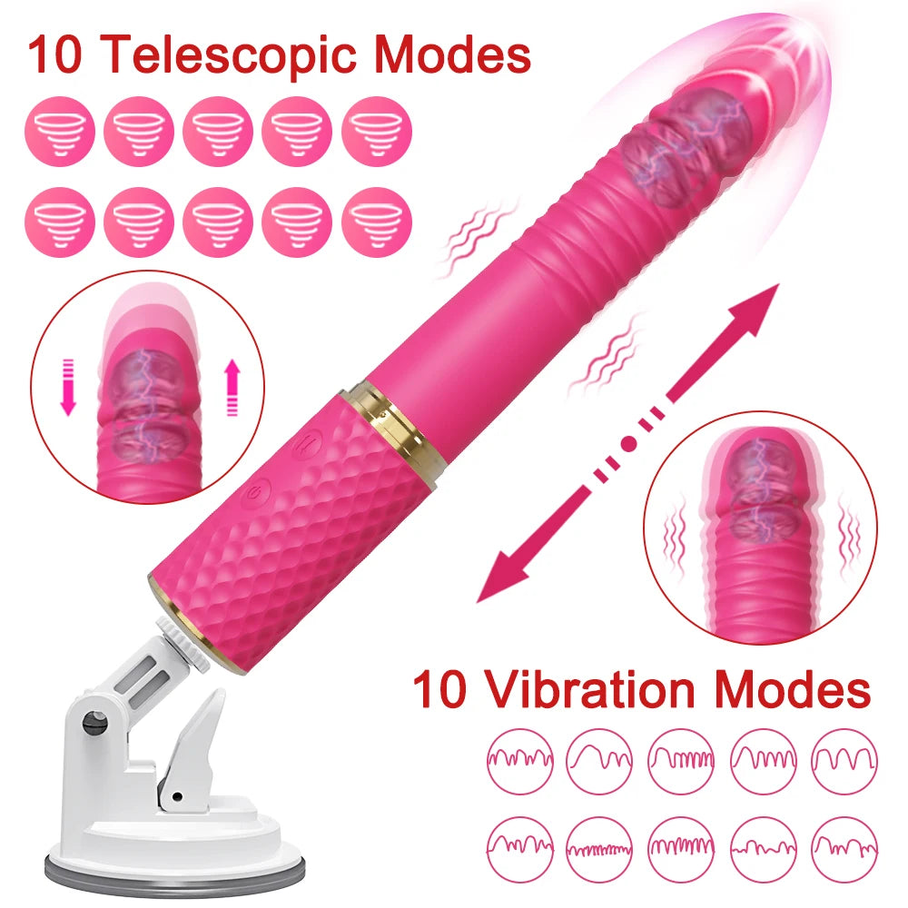 Women's Thrusting Vibrator & G Spot Simulator