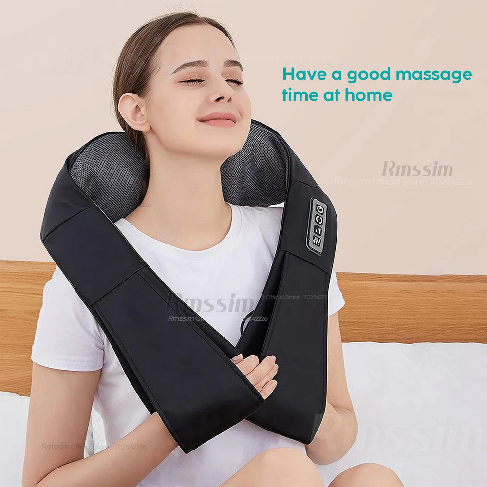 Heated Neck, Shoulder and Back Massage