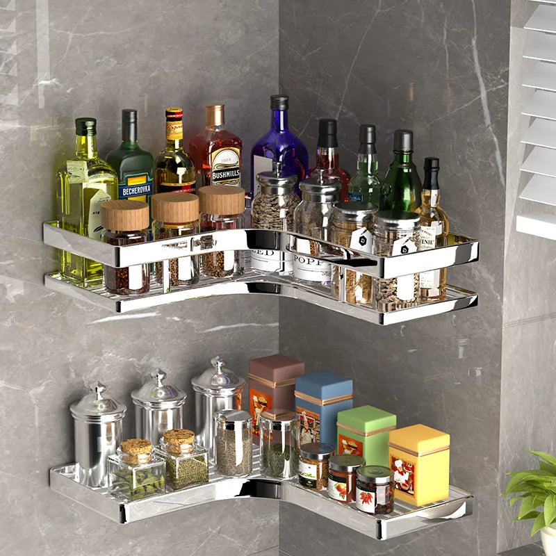 Wall Mounted Corner Shelf