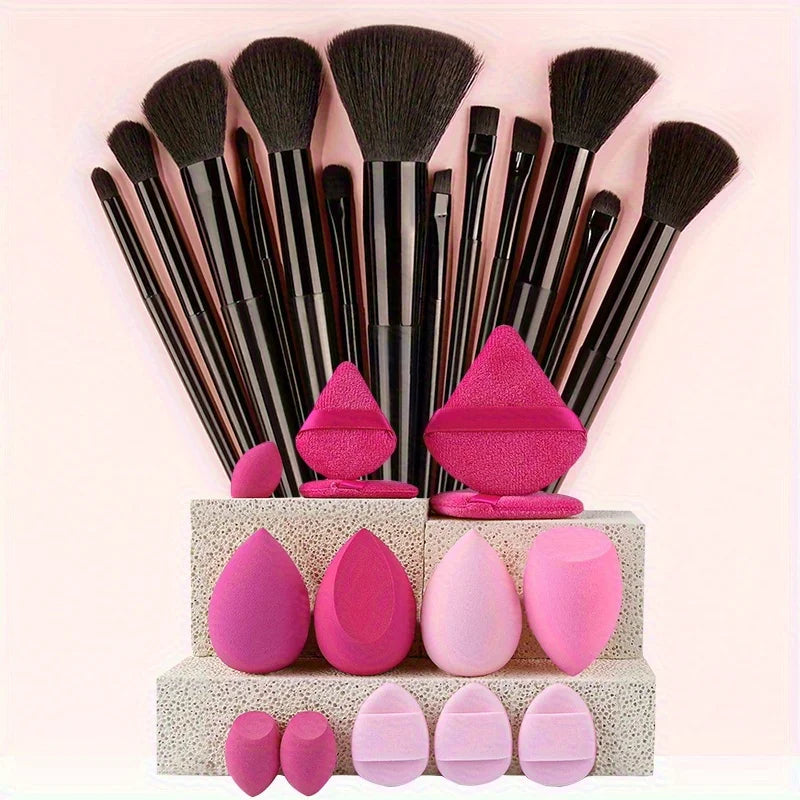 Professional Makeup Brush Set (8–29pcs)