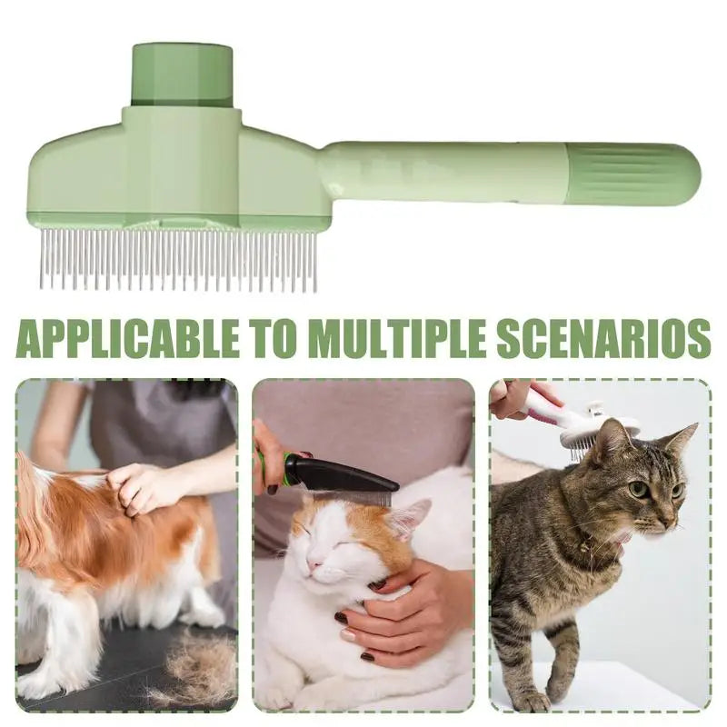 Dual-Purpose Pet Grooming Comb