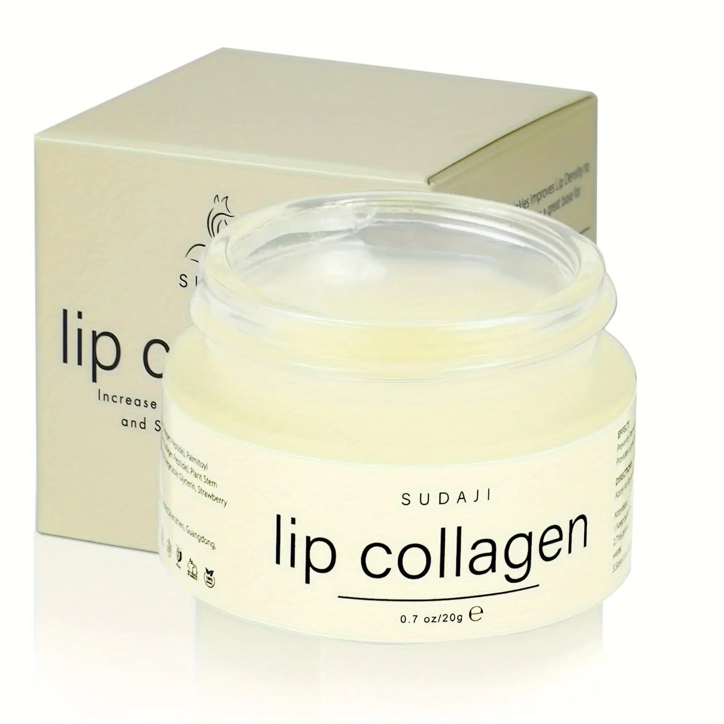 Lip Collagen + Peptide 0.7oz Collagen Lip Mask with Vitamins E A