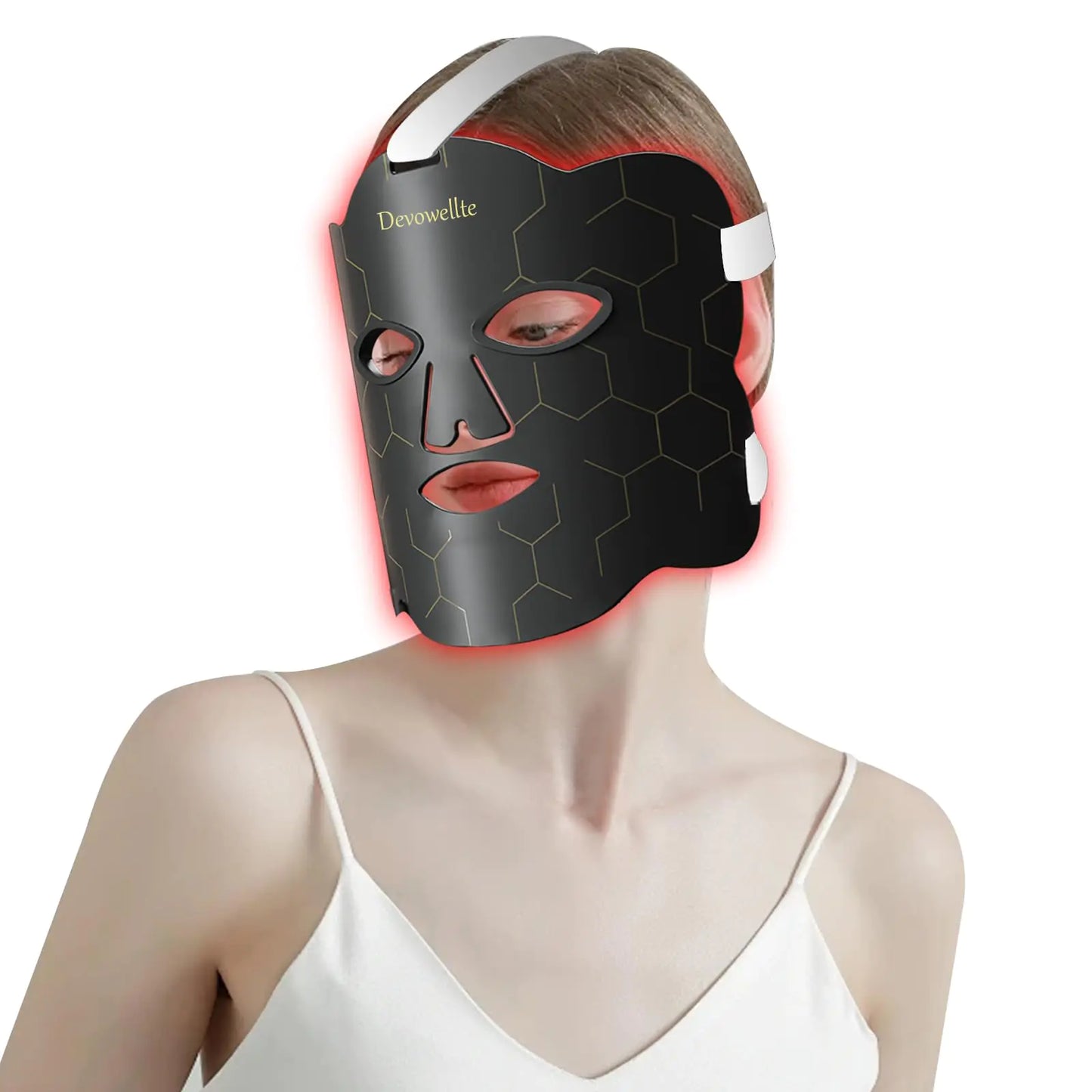 Red Light Therapy for Face660nm & 850nm Combination Band LED Face Light Therapy Soft Light Therapy Face at Home