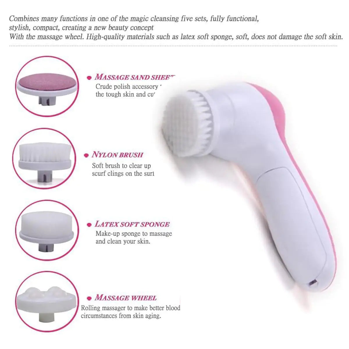 SPIN &amp; CLEAN AT HOME SPA SET..