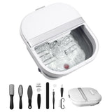 Collapsible Foot Spa Bath with Heat and Massage Rollers