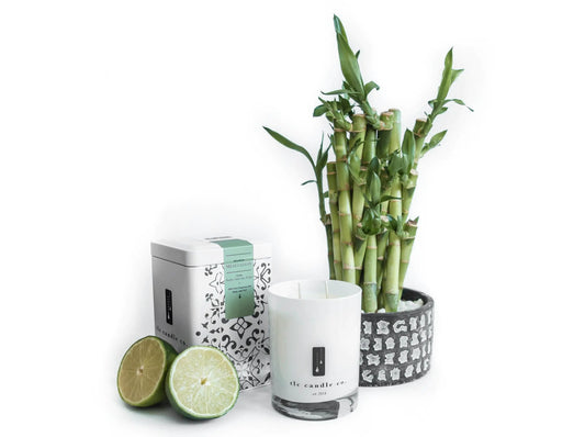 Meditation Bamboo Candle