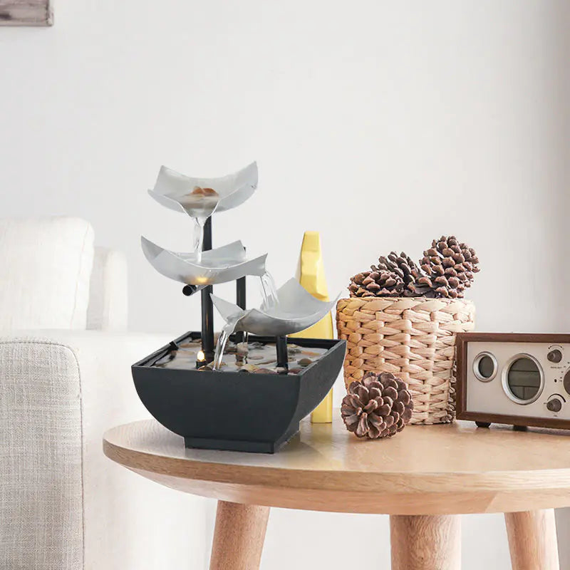 Indoor Tabletop Fountain for Living Room or Bedroom