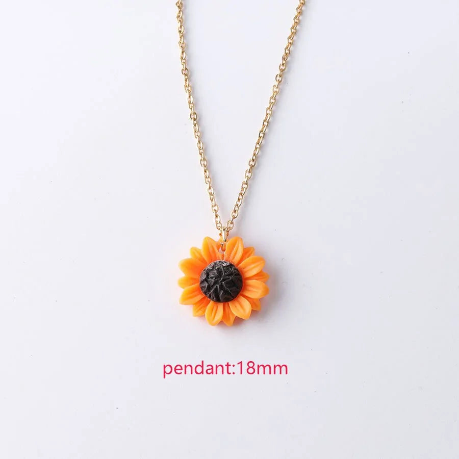 Sunflowers Necklace