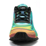 Men'S Trail Running Shoes Fashion Walking Hiking Sneakers for Men Tennis Cross Training Shoe Outdoor Snearker Mens Casual Workout Footwear Tie Dye Size 11