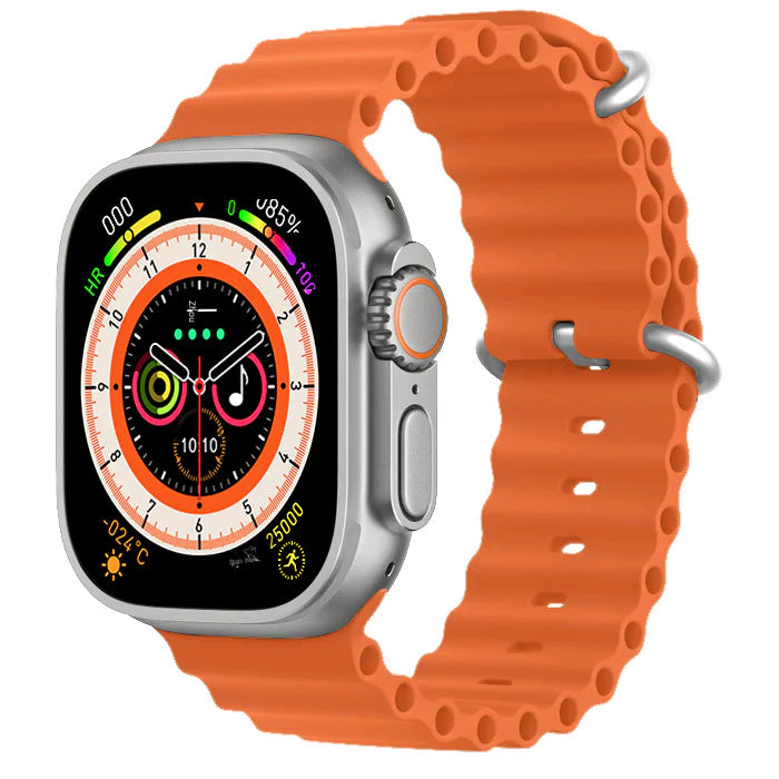 Smartwatch with NFC, Bluetooth, and Health Monitoring
