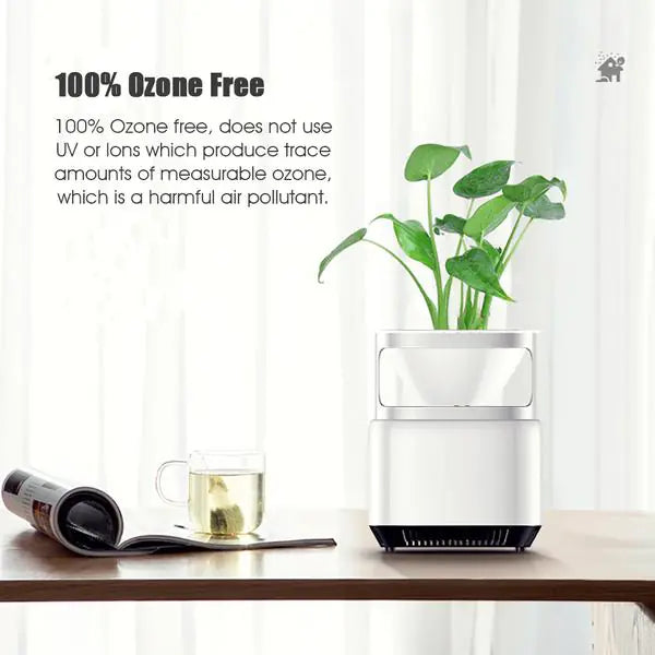 Mini Desktop Air Purifier with Negative Ions