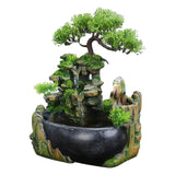 Tabletop Waterfall Meditation Fountain