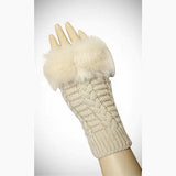 Pretty Warmers - Faux Fur Gloves for Winter
