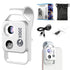 024 Pocket HD Phone Microscope – 200x Zoom with LED Light (White)