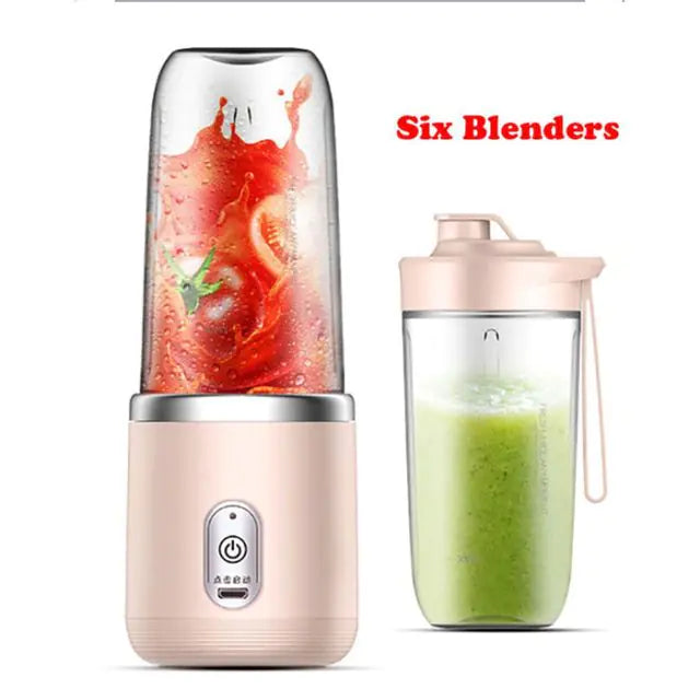 Portable Electric Juicer 400ml  Multifunction Blender