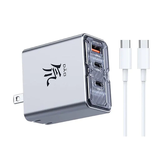 80W USB Fast Power Adapter for MacBook Pro/Air Dell XPS iPad Pro Galaxy S24 Pixel iPhone & More