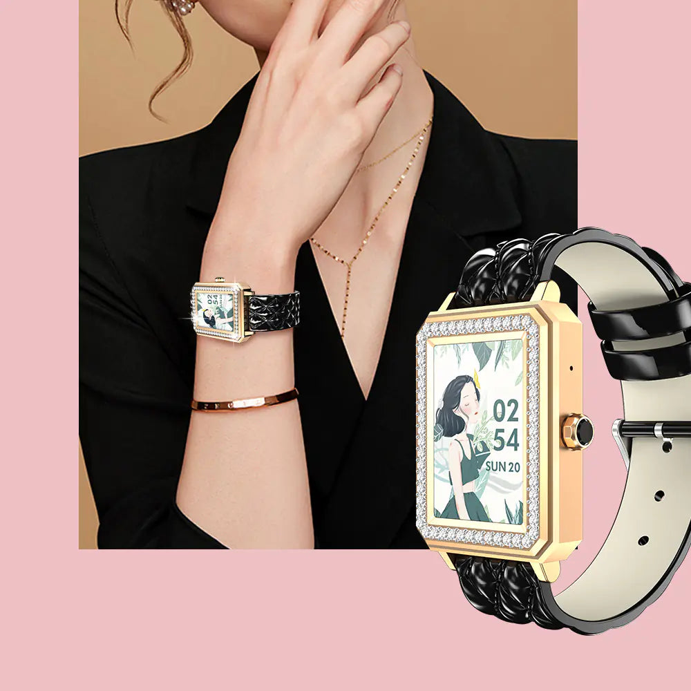 Smart Bluetooth Health Monitoring Bracelet for Women