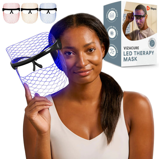 LifePro VizaCure LED Face Mask Light Therapy Mask