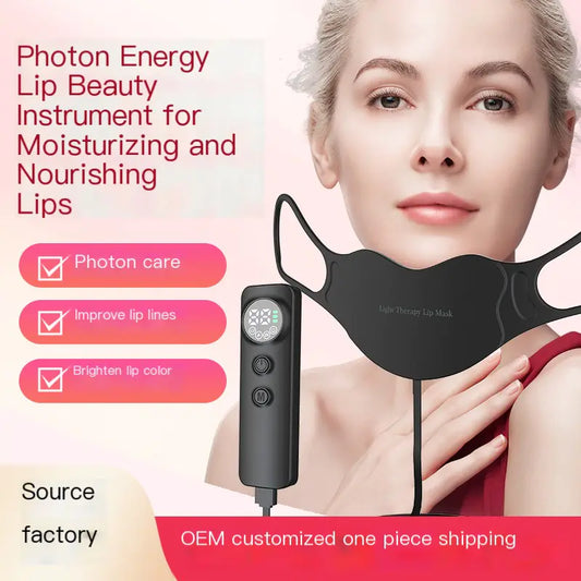 LED Face Mask for Lip Improvement and Skin Rejuvenation