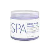 BCL SPA Sugar Scrub Lavender + Mint – 16 oz Exfoliating Care