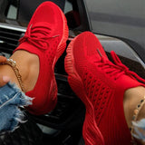 Womens Running Trainers Slip-On Sneakers Fashion Shoes