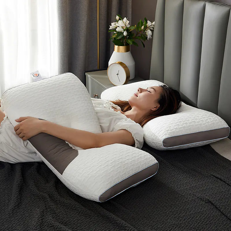 3D Spa Massage Neck Pillow for Better Sleep